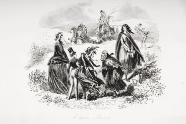 Une rencontre fortuite, illustration de 